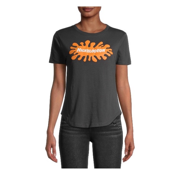 NWT Splat Nickelodeon Juniors' T-Shirt - Picture 1 of 4